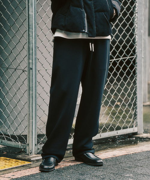 417 EDIFICE（フォーワンセブンエディフィス）の「LE JAPON AOAP 417別注パンツ "セットアップ着用可能"（スウェットパンツ・メンズ・ベージュ/グレー/ブラック・LARGE/MEDIUM）」の11枚目の写真