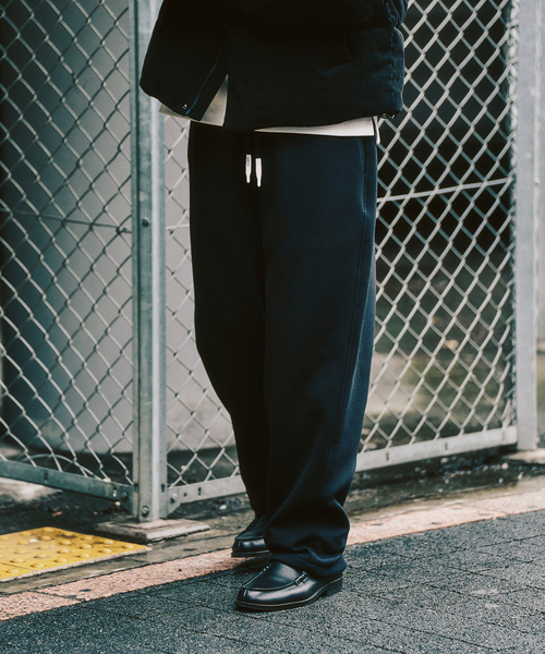 417 EDIFICE（フォーワンセブンエディフィス）の「LE JAPON AOAP 417別注パンツ "セットアップ着用可能"（スウェットパンツ・メンズ・ベージュ/グレー/ブラック・LARGE/MEDIUM）」の12枚目の写真