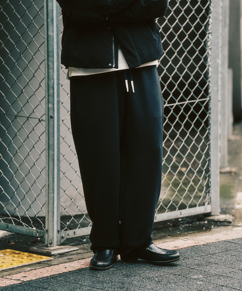 417 EDIFICE（フォーワンセブンエディフィス）の「LE JAPON AOAP 417別注パンツ "セットアップ着用可能"（スウェットパンツ・メンズ・ベージュ/グレー/ブラック・LARGE/MEDIUM）」の13枚目の写真