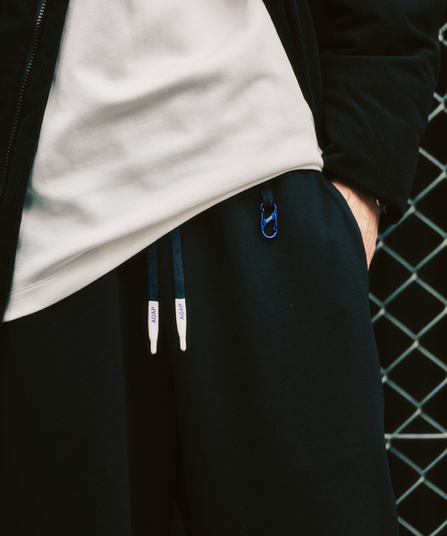 417 EDIFICE（フォーワンセブンエディフィス）の「LE JAPON AOAP 417別注パンツ "セットアップ着用可能"（スウェットパンツ・メンズ・ベージュ/グレー/ブラック・LARGE/MEDIUM）」の19枚目の写真