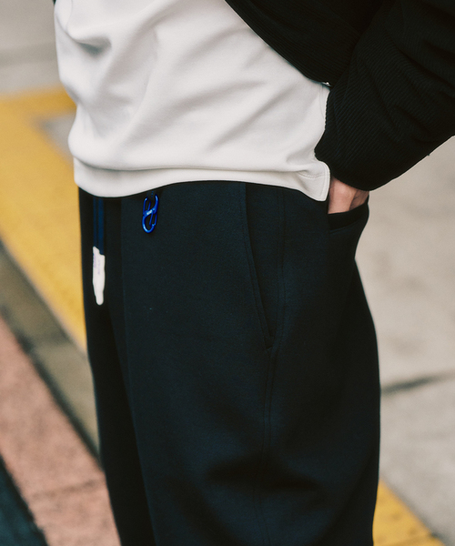 417 EDIFICE（フォーワンセブンエディフィス）の「LE JAPON AOAP 417別注パンツ "セットアップ着用可能"（スウェットパンツ・メンズ・ベージュ/グレー/ブラック・LARGE/MEDIUM）」の21枚目の写真