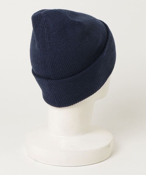 POLO RALPH LAUREN（ポロ ラルフ ローレン）の「ロゴエンブロイダリー リブニット ビーニー（ニットキャップ/ビーニー・メンズ・ネイビー系1・ONE）」の2枚目の写真