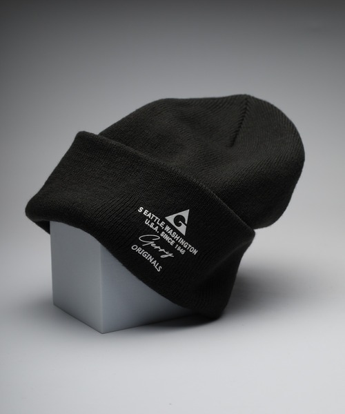 GERRY（ジェリー）の「GERRYスウェードワッペンワッチ（ニットキャップ/ビーニー・メンズ・グレー/ブラック/カーキ/キャメル/ブラック系1/ブラック系・FREE）」の4枚目の写真