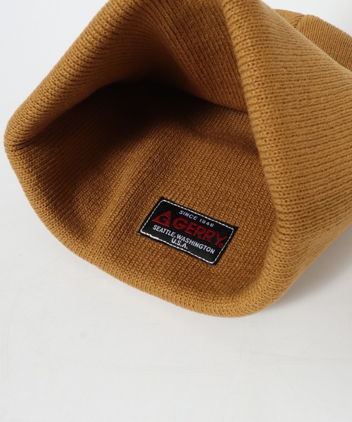 GERRY（ジェリー）の「GERRYスウェードワッペンワッチ（ニットキャップ/ビーニー・メンズ・グレー/ブラック/カーキ/キャメル/ブラック系1/ブラック系・FREE）」の18枚目の写真