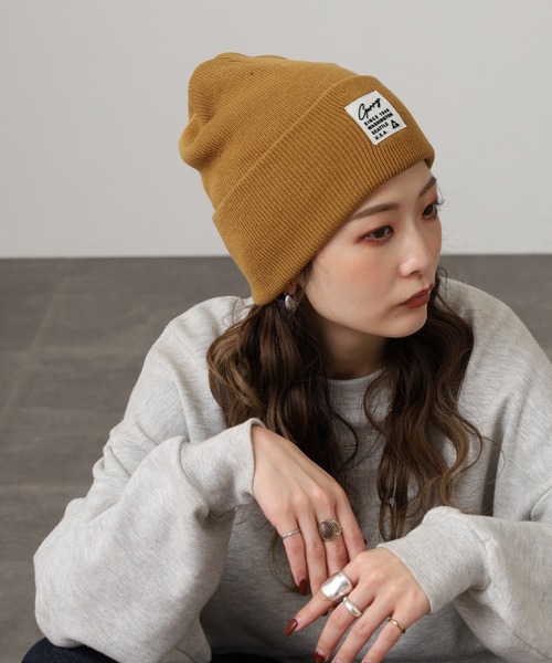 GERRY（ジェリー）の「GERRYスウェードワッペンワッチ（ニットキャップ/ビーニー・メンズ・グレー/ブラック/カーキ/キャメル/ブラック系1/ブラック系・FREE）」の20枚目の写真