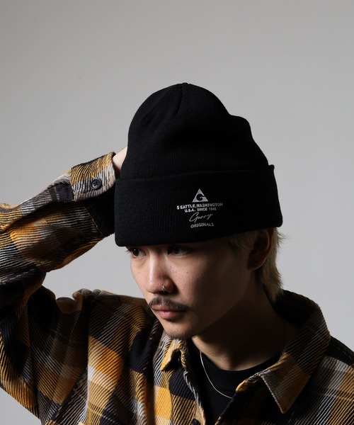 GERRY（ジェリー）の「GERRYスウェードワッペンワッチ（ニットキャップ/ビーニー・メンズ・グレー/ブラック/カーキ/キャメル/ブラック系1/ブラック系・FREE）」の22枚目の写真