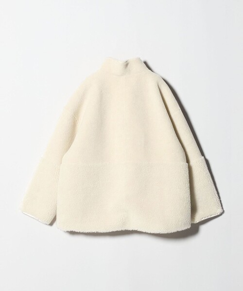 BEAUTY&YOUTH UNITED ARROWS（ビューティーアンドユースユナイテッドアローズ）の「ボア スタンドカラー ジップブルゾン（ブルゾン・レディース・ダークブラウン/オフホワイト・S/XS/M）」の13枚目の写真