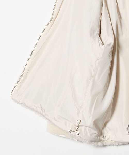 BEAUTY&YOUTH UNITED ARROWS（ビューティーアンドユースユナイテッドアローズ）の「ボア スタンドカラー ジップブルゾン（ブルゾン・レディース・ダークブラウン/オフホワイト・S/XS/M）」の15枚目の写真