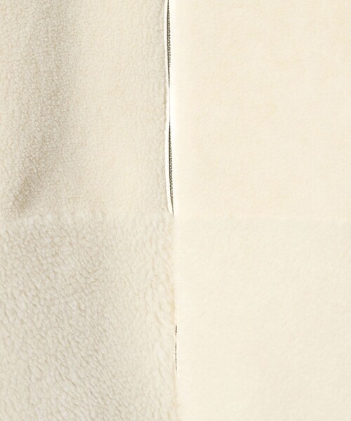 BEAUTY&YOUTH UNITED ARROWS（ビューティーアンドユースユナイテッドアローズ）の「ボア スタンドカラー ジップブルゾン（ブルゾン・レディース・ダークブラウン/オフホワイト・S/XS/M）」の16枚目の写真