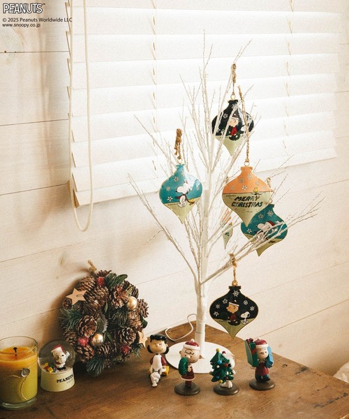 PEANUTS（ピーナッツ）の「【PEANUTS×BAYFLOW】メタルオーナメント★2025X'mas★（その他雑貨・レディース・サックスブルー/ネイビー/ピンク・0）」の4枚目の写真