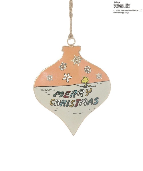 PEANUTS（ピーナッツ）の「【PEANUTS×BAYFLOW】メタルオーナメント★2025X'mas★（その他雑貨・レディース・サックスブルー/ネイビー/ピンク・0）」の5枚目の写真