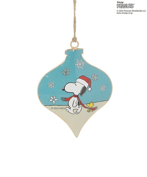 PEANUTS（ピーナッツ）の「【PEANUTS×BAYFLOW】メタルオーナメント★2025X'mas★（その他雑貨・レディース・サックスブルー/ネイビー/ピンク・0）」の6枚目の写真