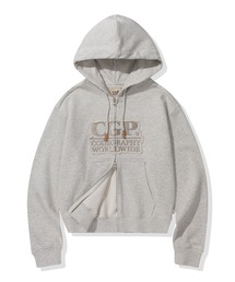 codegraphy（コードグラフィー）の「(Women) Square Point Hooded Zip-up CBEWWTC030（パーカー）」