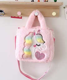 CERCA（チェルカ）の「lulunoix/ユニコーンファーバッグ N15443（ショルダーバッグ・キッズ）」