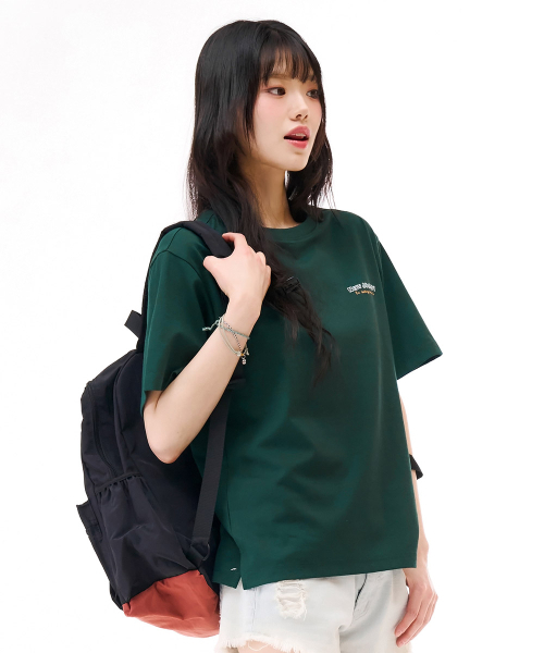 CHASECULT(チェイスカルト)の「ユニセックスドローインググラフィック半袖Tシャツ-グリーン(Tシャツ/カットソー・メンズ・グリーン・90/100/95/105)」の5枚目の写真