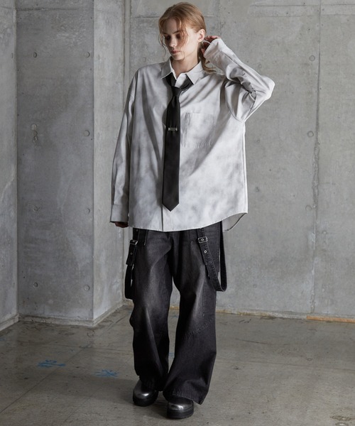 SERACE（セラス）の「【SERACE】Multi design tie / マルチデザインネクタイ（ネクタイ・メンズ・ブラック系3/ブラック系1/ブラック系2・FREE）」の4枚目の写真