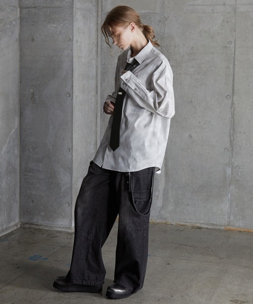 SERACE（セラス）の「【SERACE】Multi design tie / マルチデザインネクタイ（ネクタイ・メンズ・ブラック系3/ブラック系1/ブラック系2・FREE）」の6枚目の写真