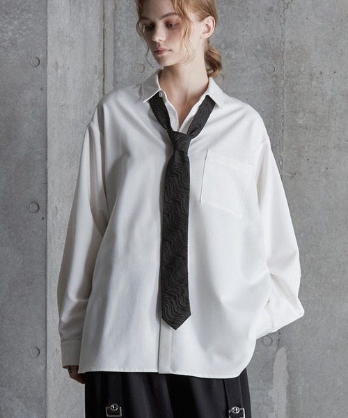 SERACE（セラス）の「【SERACE】Multi design tie / マルチデザインネクタイ（ネクタイ・メンズ・ブラック系3/ブラック系1/ブラック系2・FREE）」の9枚目の写真