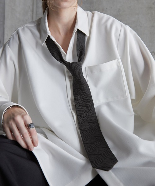 SERACE（セラス）の「【SERACE】Multi design tie / マルチデザインネクタイ（ネクタイ・メンズ・ブラック系3/ブラック系1/ブラック系2・FREE）」の15枚目の写真