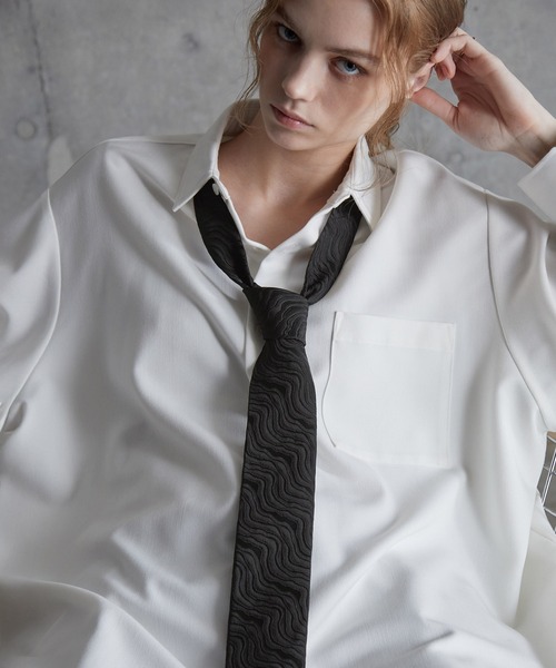 SERACE（セラス）の「【SERACE】Multi design tie / マルチデザインネクタイ（ネクタイ・メンズ・ブラック系3/ブラック系1/ブラック系2・FREE）」の17枚目の写真