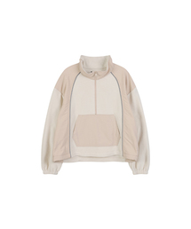 LAP（ラップ）の「フリース配色アノラックジャンパー AQ4WZA63（ナイロンジャケット）」