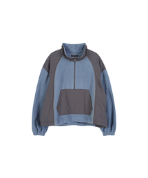 LAP（ラップ）の「フリース配色アノラックジャンパー AQ4WZA63（ナイロンジャケット）」