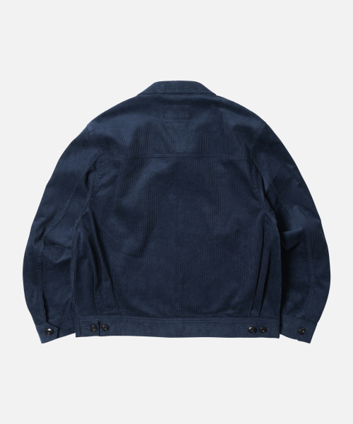 FRIZMWORKS(フリズムワークス)の「CORDUROY TRUCKER JACKET _ NAVY(デニムジャケット・メンズ・その他・MEDIUM/LARGE/X-LARGE)」の3枚目の写真