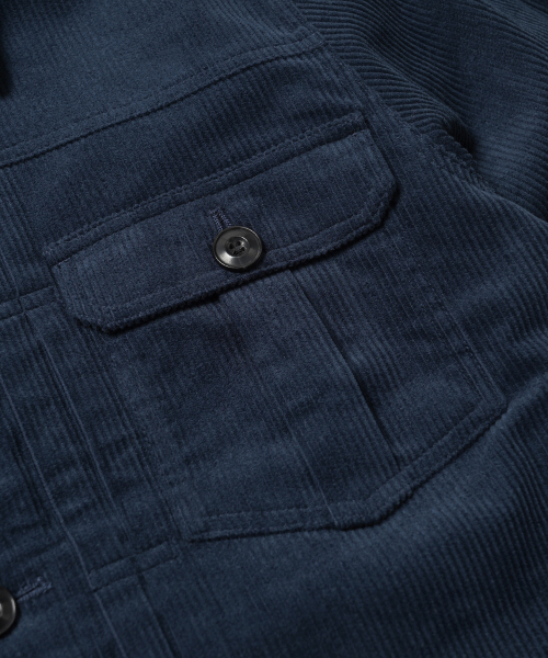 FRIZMWORKS(フリズムワークス)の「CORDUROY TRUCKER JACKET _ NAVY(デニムジャケット・メンズ・その他・MEDIUM/LARGE/X-LARGE)」の5枚目の写真
