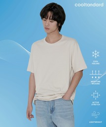 [クールタンダード] ベーシッククルーネックTシャツ [エクリュ]