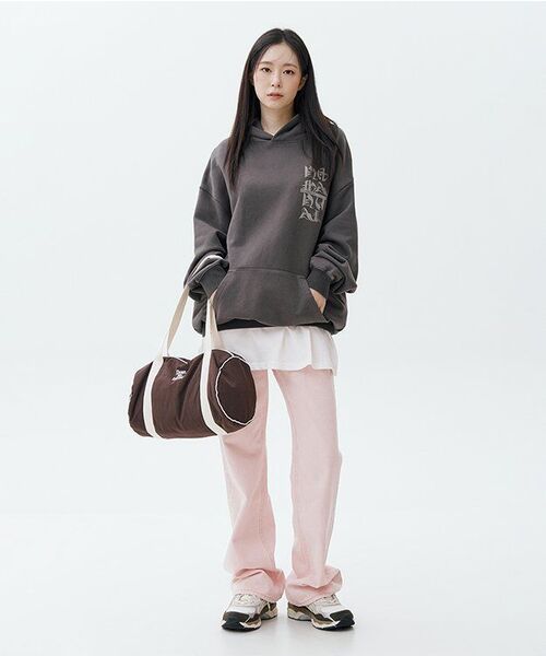 NOMANUAL（NOMANUAL）の「BLACK LETTER HOODIE - CHARCOAL（パーカー・レディース・その他・X-LARGE/SMALL/MEDIUM/LARGE）」の10枚目の写真