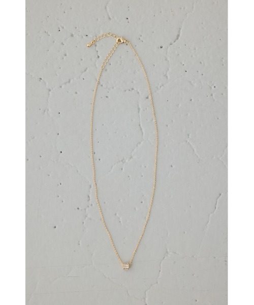 AZUL by moussy（アズールバイマウジー）の「ラインストーンクローバーネックレス（ネックレス・レディース・シルバー/ゴールド系その他・FREE）」の10枚目の写真