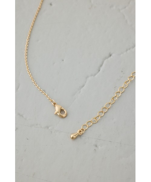 AZUL by moussy（アズールバイマウジー）の「ラインストーンクローバーネックレス（ネックレス・レディース・シルバー/ゴールド系その他・FREE）」の12枚目の写真