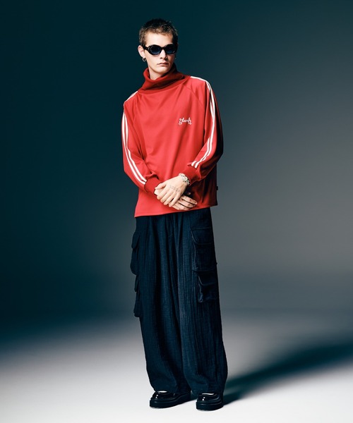 glamb（グラム）の「Linen Cargo Pants / リネンカーゴパンツ（カーゴパンツ・メンズ・ホワイト/ブラック・S/M/L）」の14枚目の写真