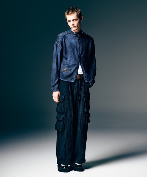 glamb（グラム）の「Linen Cargo Pants / リネンカーゴパンツ（カーゴパンツ・メンズ・ホワイト/ブラック・S/M/L）」の13枚目の写真