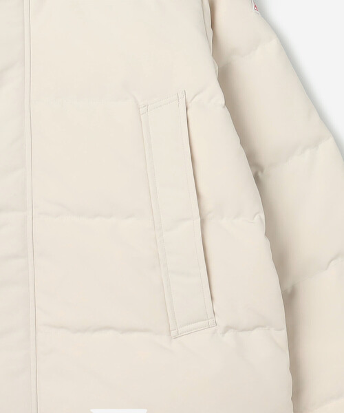 DANTON | ポリエステルタッサー ダウンフードジャケット WOMEN（ダウン