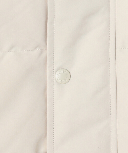 DANTON（ダントン）の「DANTON | ポリエステルタッサー ダウンフードジャケット WOMEN（ダウンジャケット/コート・レディース・ブラック/オフホワイト・S）」の12枚目の写真