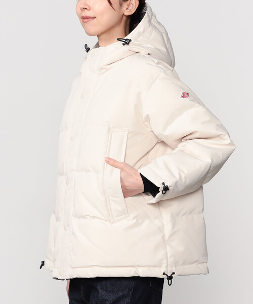 DANTON | ポリエステルタッサー ダウンフードジャケット WOMEN（ダウン
