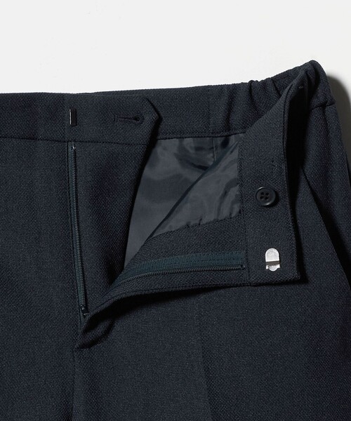 A DAY IN THE LIFE UNITED ARROWS(アデイインザライフユナイテッドアローズ)の「ツイーディーオックス テーパードパンツ ‐セットアップ対応・ウォッシャブル‐ <A DAY IN THE LIFE>(スラックス・レディース・ダークグレー/ネイビー・38/40/36)」の14枚目の写真