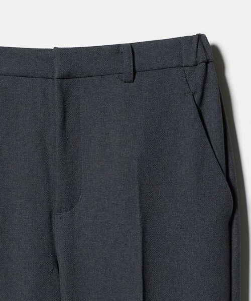 A DAY IN THE LIFE UNITED ARROWS(アデイインザライフユナイテッドアローズ)の「ツイーディーオックス テーパードパンツ ‐セットアップ対応・ウォッシャブル‐ <A DAY IN THE LIFE>(スラックス・レディース・ダークグレー/ネイビー・38/40/36)」の17枚目の写真