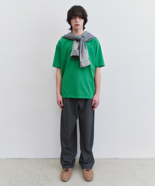 INSILENCE(インサイロンス)の「スーピマコットンプレミアムTシャツ SPRING GREEN(Tシャツ/カットソー・メンズ・その他・SMALL/MEDIUM/LARGE)」の2枚目の写真
