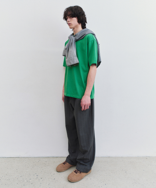 INSILENCE(インサイロンス)の「スーピマコットンプレミアムTシャツ SPRING GREEN(Tシャツ/カットソー・メンズ・その他・SMALL/MEDIUM/LARGE)」の3枚目の写真