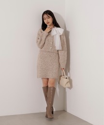 PROPORTION BODY DRESSING | <E>サイドリボンニットSETUP / 1216147101(ワンピース)