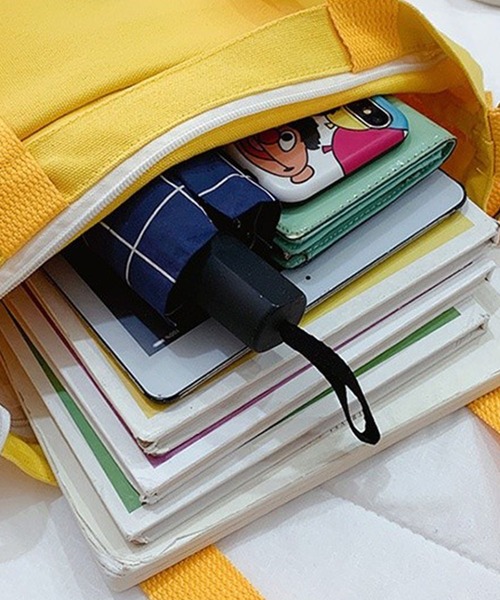 BACKYARD FAMILY(バックヤードファミリー)の「トートバッグ pmytotobag04(トートバッグ・レディース・グリーン×ピンク/グレー×ピンク/ブラック×ピンク/ピンク系その他・FREE)」の10枚目の写真