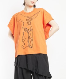 gomme（ゴム）の「ニケプリントＴ（Tシャツ/カットソー）」