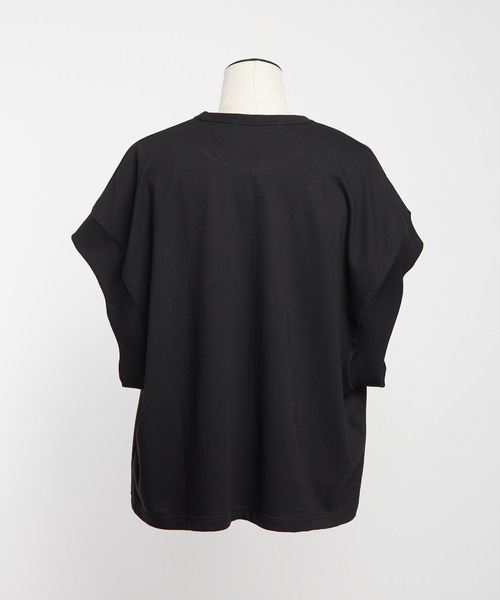 gomme(ゴム)の「20/-天竺 ニケプリントT(Tシャツ/カットソー・レディース・チャコールグレー/ブラック/ホワイト/オレンジ・MEDIUM)」の18枚目の写真