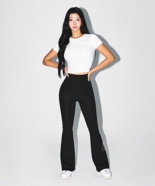 BORN TO WIN（ボーントゥウィン）の「W FITNESS RIBBED T-SHIRTS [WHITE]（Tシャツ/カットソー・レディース・その他・3/1/2）」の6枚目の写真
