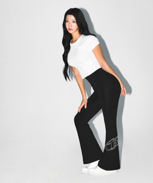 BORN TO WIN（ボーントゥウィン）の「W FITNESS RIBBED T-SHIRTS [WHITE]（Tシャツ/カットソー・レディース・その他・3/1/2）」の8枚目の写真