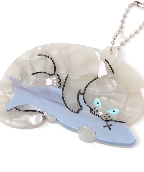 studio CLIP（スタディオクリップ）の「アセチミラーいぬねこキーチャーム（チャーム・レディース・その他3/その他1/その他2/その他4・FREE）」の6枚目の写真