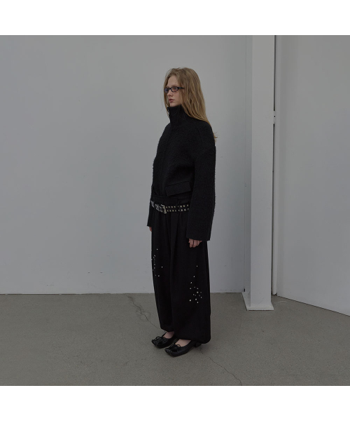 LCDC TM(エルシーディーシーティーエム)の「BOUCLE JACKET (BLACK)(その他アウター・レディース・その他・SMALL/MEDIUM)」の2枚目の写真