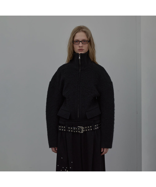 LCDC TM(エルシーディーシーティーエム)の「BOUCLE JACKET (BLACK)(その他アウター・レディース・その他・SMALL/MEDIUM)」の5枚目の写真